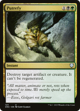 Putrificar / Putrefy - Magic: The Gathering - MoxLand